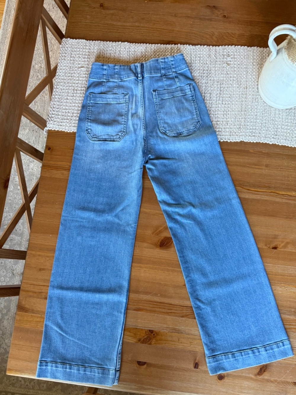 Maeve Colette High-Rise Wide-Leg Cropped Jeans - Picture 3 of 13